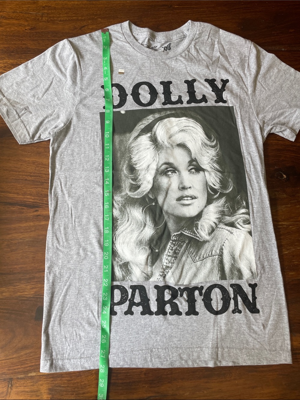 Dolly Parton NWOT Graphic Tee Gray Unisex Men’s or Women’s S Small - Picture 6 of 6